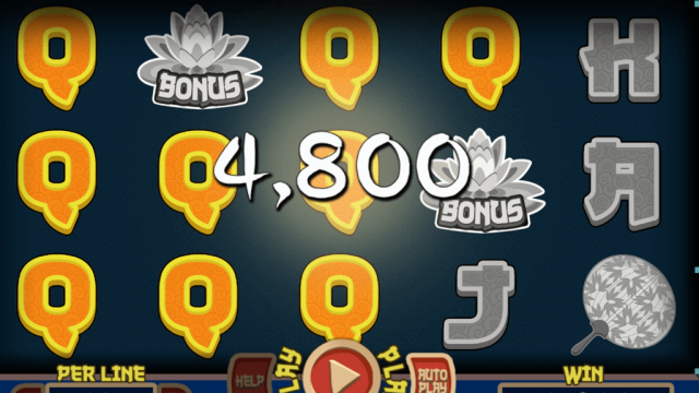 Бонусная игра Lotus Kingdom 9